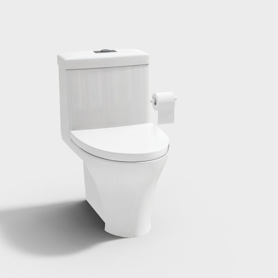 Urban Toilet 3D model