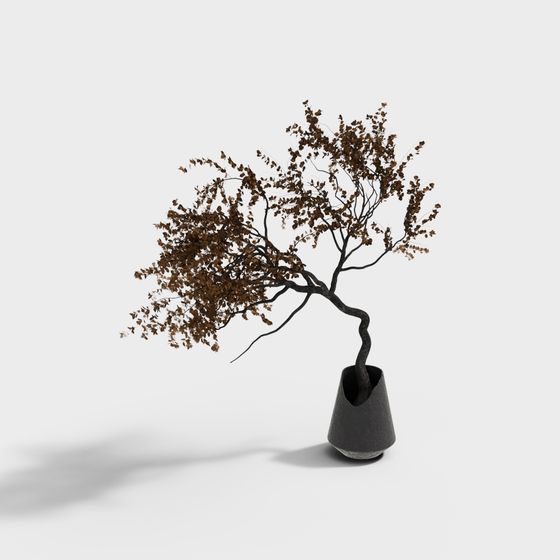 Autumn Essence Bonsai 3D model for Creative Projects