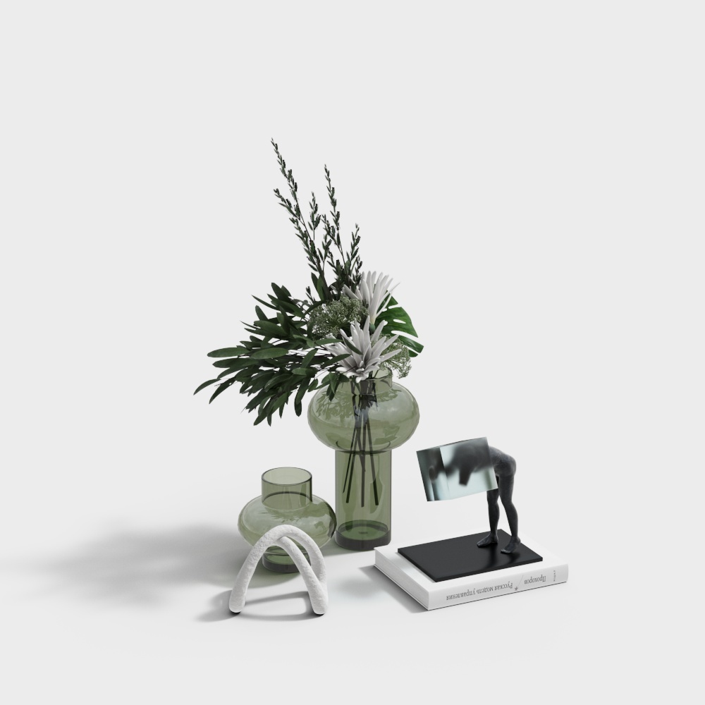 現代花卉裝飾品