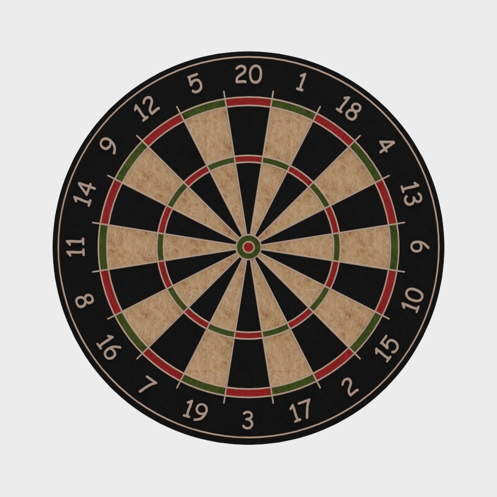 Dart board