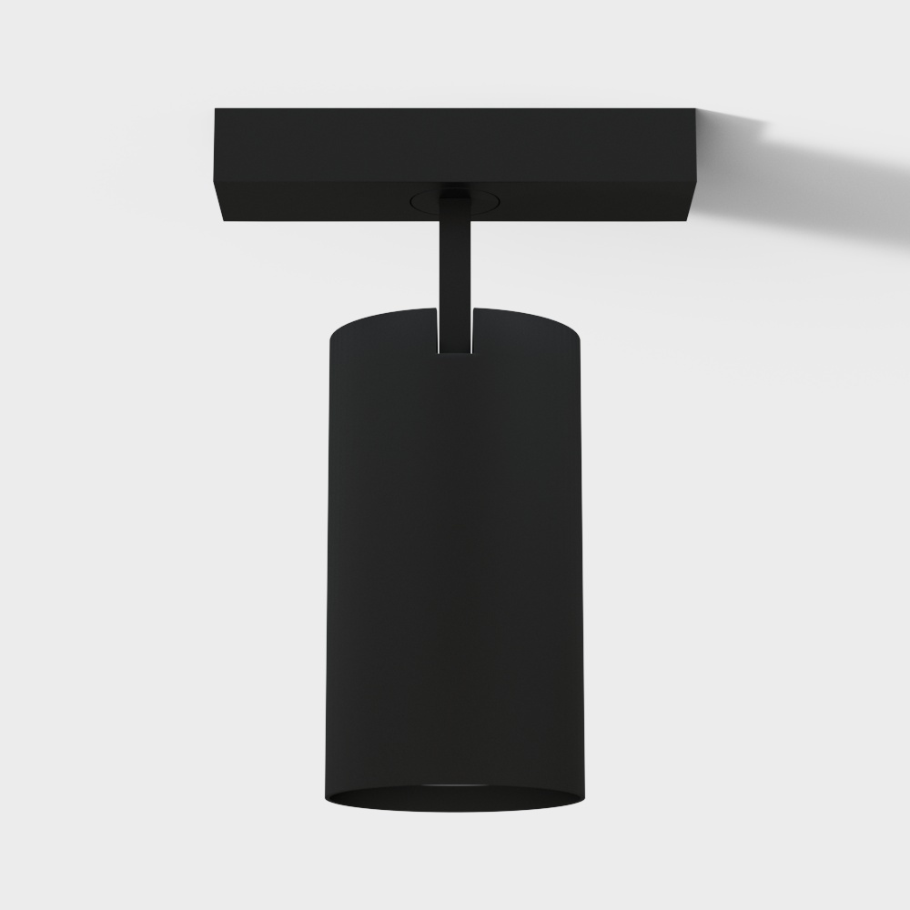 Modern round spotlights