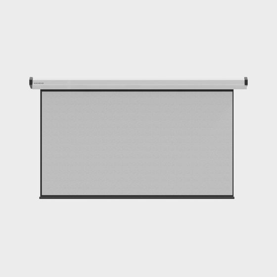 Hanging Projection Cloth 3D Model for Presentations