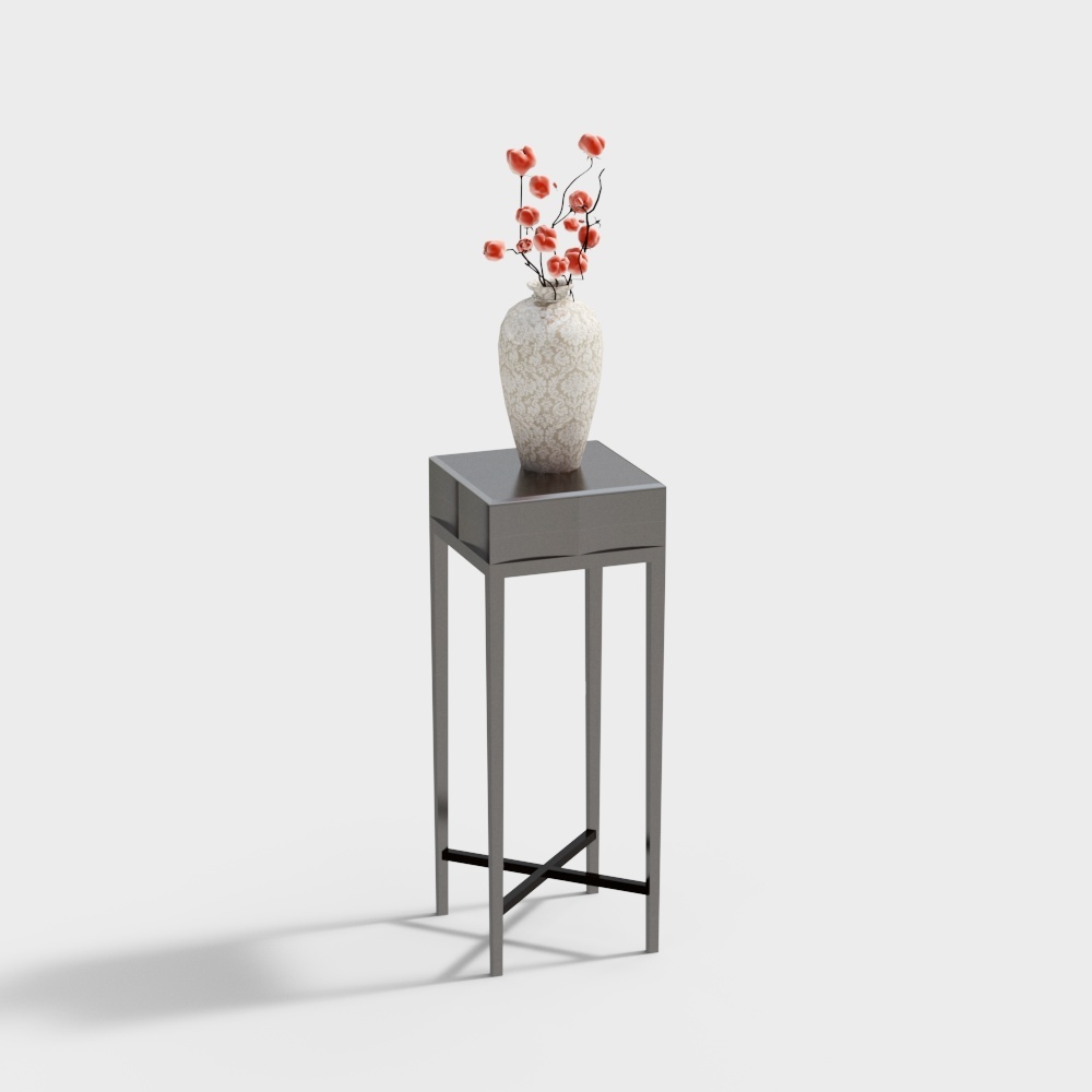 ข้างๆ มีดอกไม้เล็กน้อย