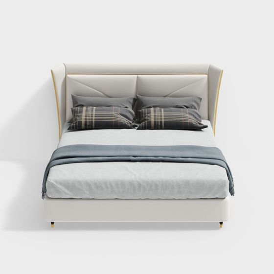 Urban Comfort Bed 3D model