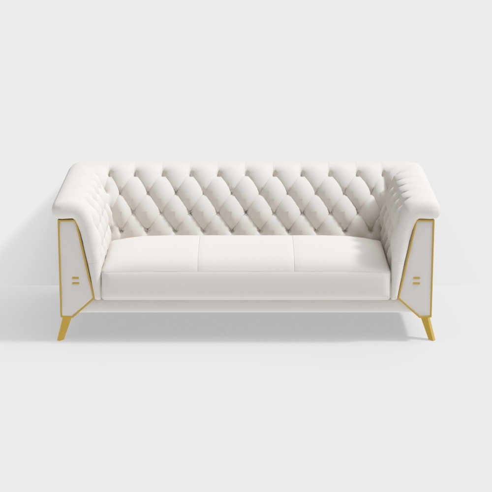 style light luxury Italian light luxury three-seat sofa 144347278