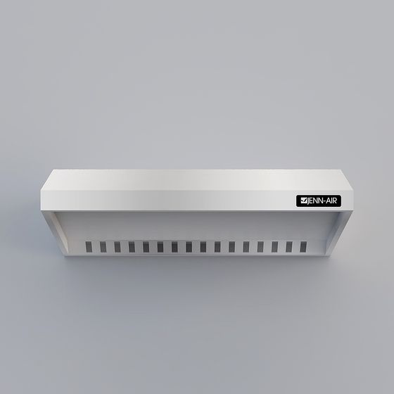 Stylish Jenn-Air Range Hood 3D model for Modern Kitchens