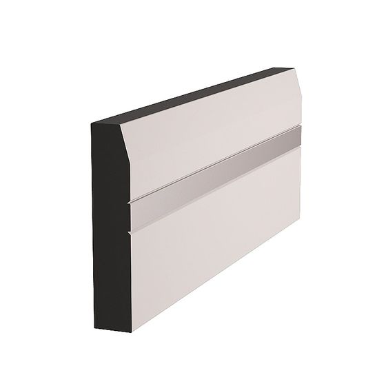 Black Skirting Line 3D Model for Elegant Finishes