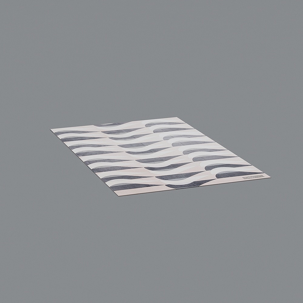 Pink and Black Rug FerandoCRT-800+(59)