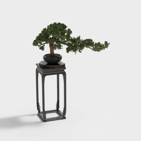 Bonsai Masterpiece 3D model for Creative Projects