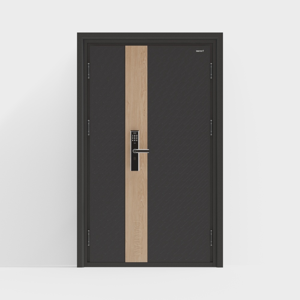 (cherry wood) double door