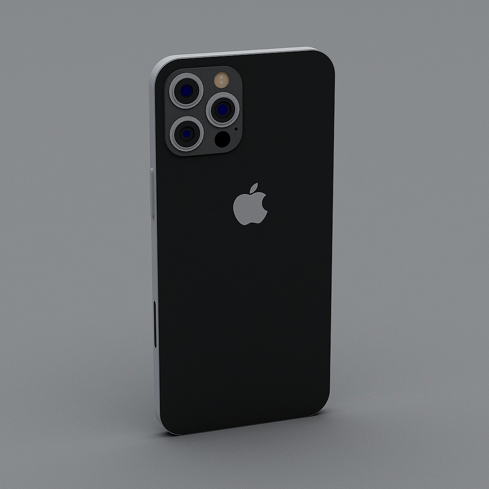 iPhone 12 Pro Max 3D Model Design