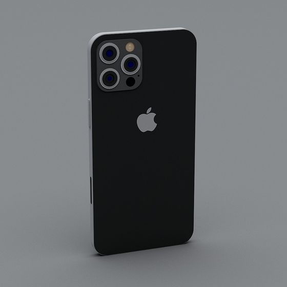 iPhone 12 Pro Max 3D Model Design