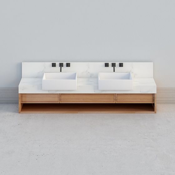 Meuble sous lavabo 1