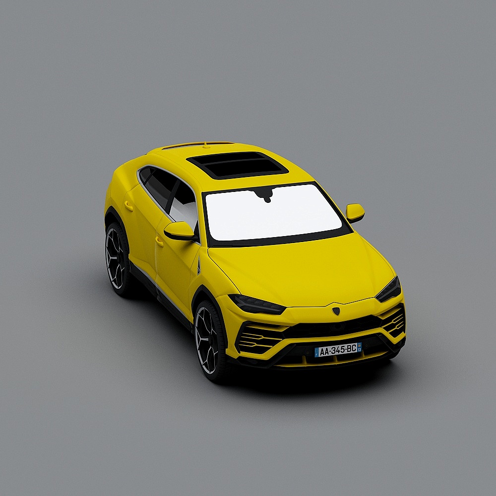 Urus High-Performance SUV 3D model