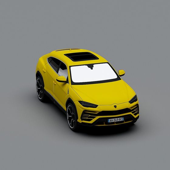 Urus High-Performance SUV 3D model