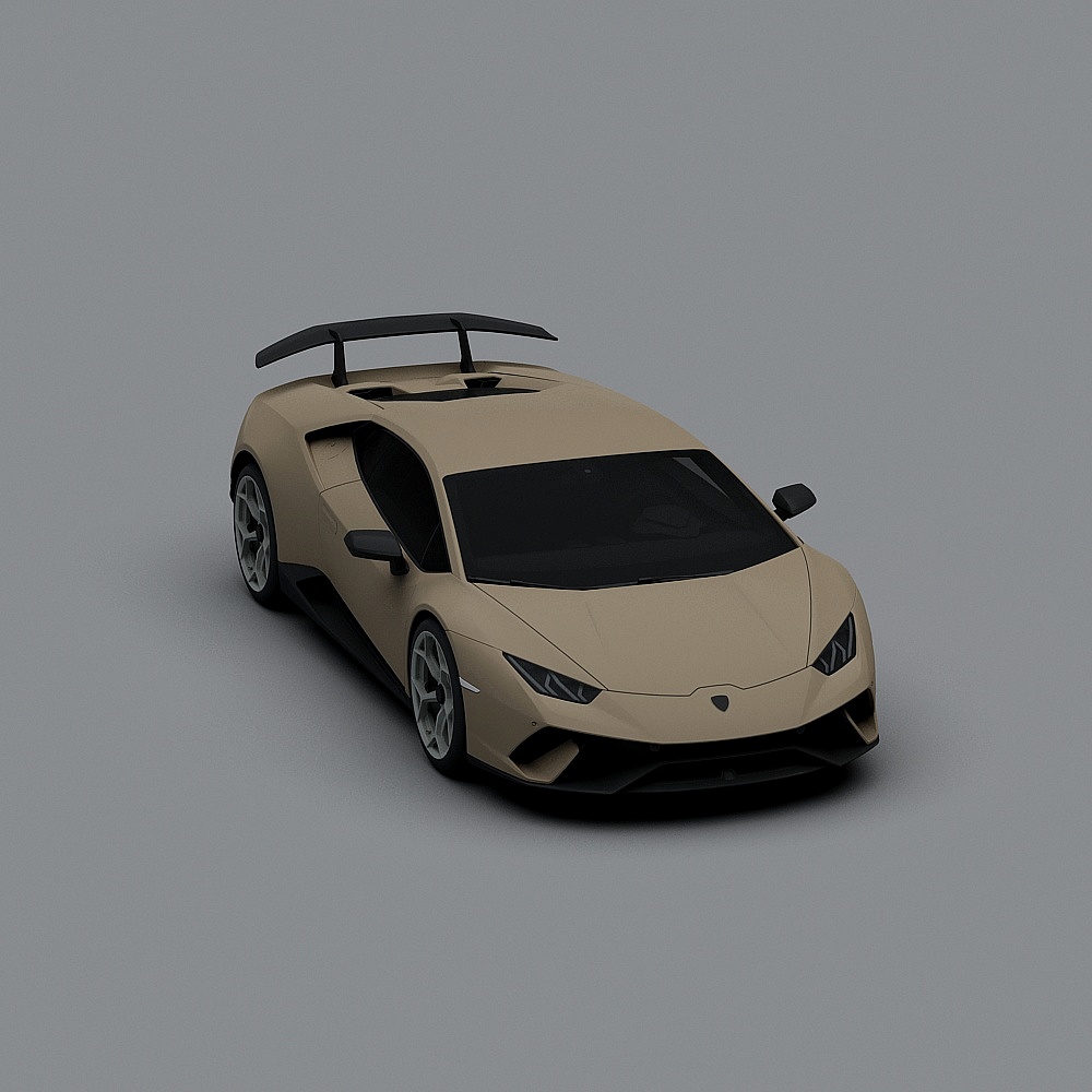 High-Performance Sports Car 3D model