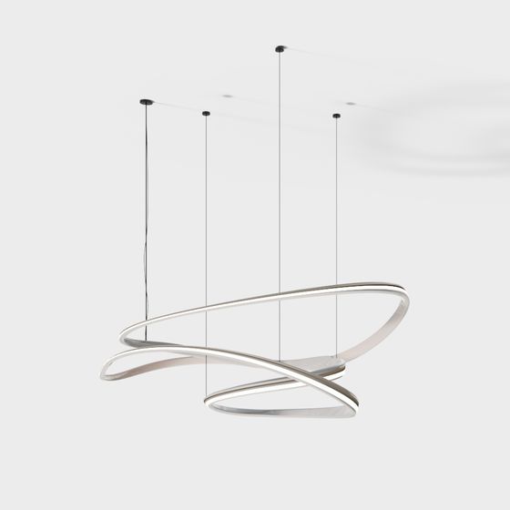 Aura Pendant Light 3D model