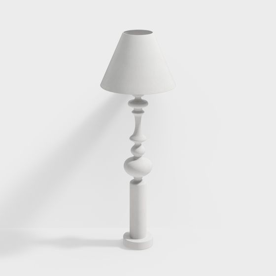 Elegant Minimalist Table Lamp 3D model