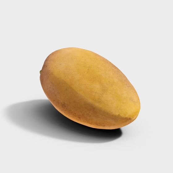Realistic Mango 3D model for Creative Projects