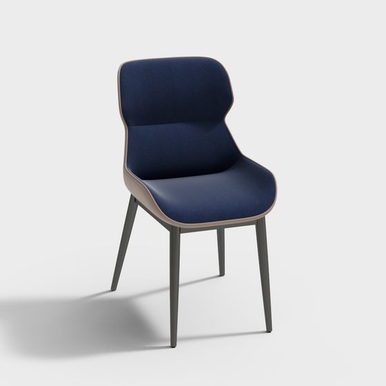 919 синий стул