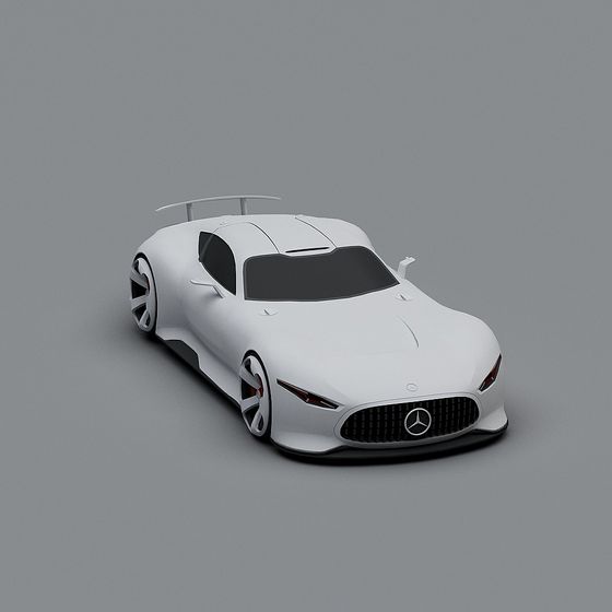 Futuristic Sports Car 3D model