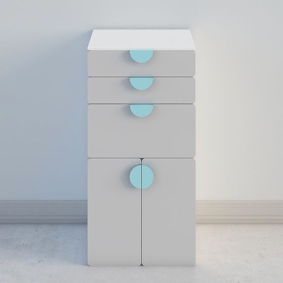 Urban Storage Cabinet 3D model