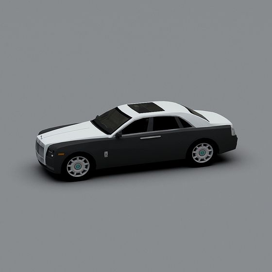 Low-Poly Rolls-Royce Phantom 3D model