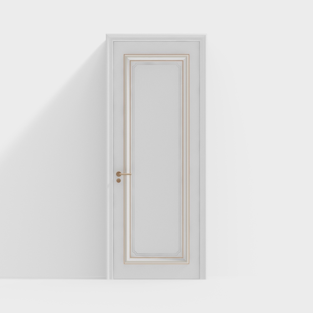 Modern European-style door 06