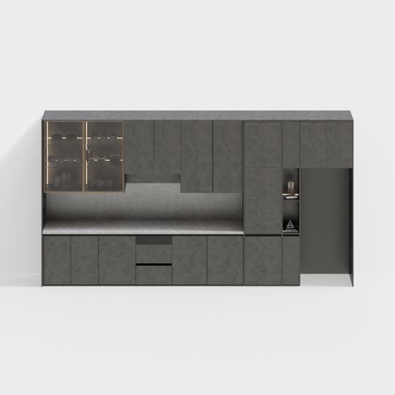 City Living Cabinet 3D model