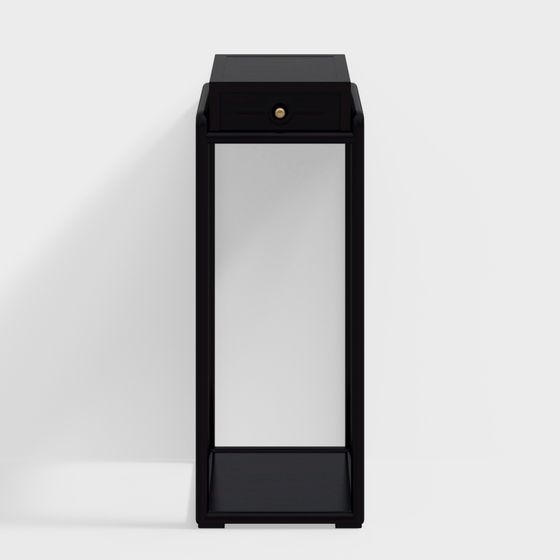 Chic Urban Corner Cabinet 3D Model