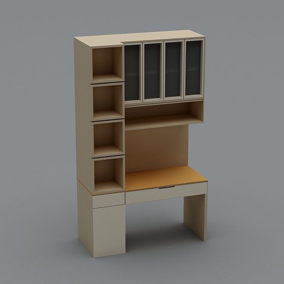 Modern Urban Workspace 3D model