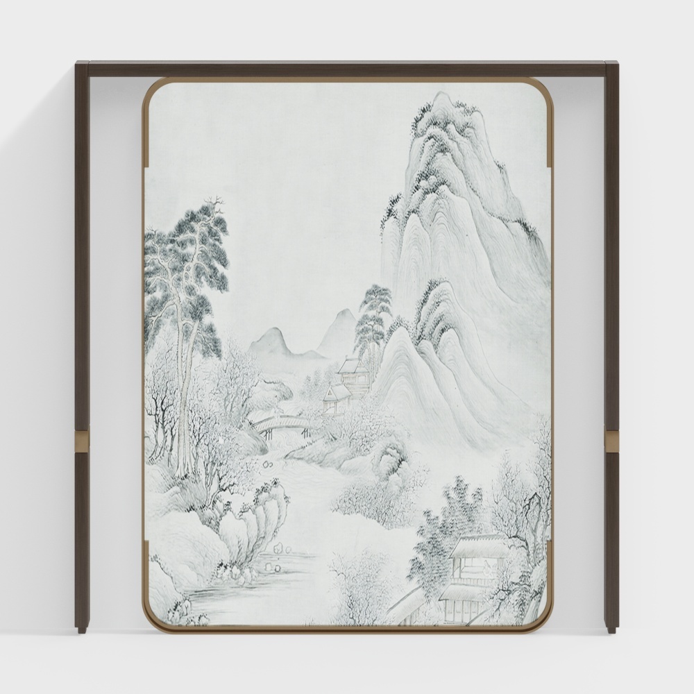 The restaurant is _Copy decorated