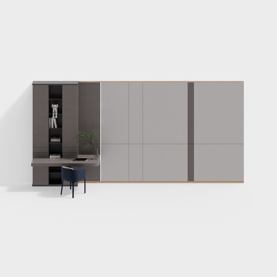 가벼운 고급 침실 배경 벽