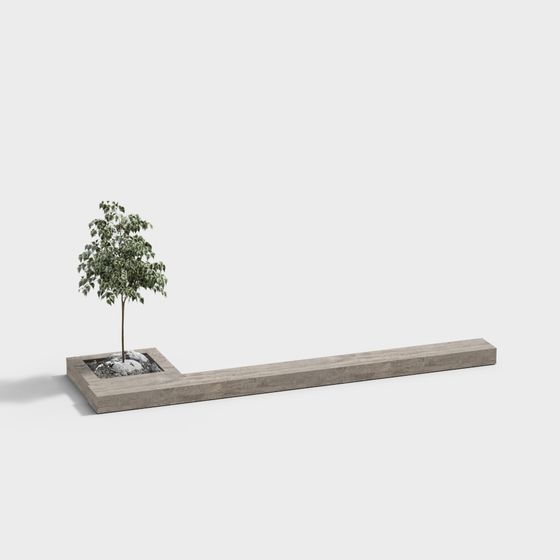 Urban Oasis 3D Model for Serene Environments