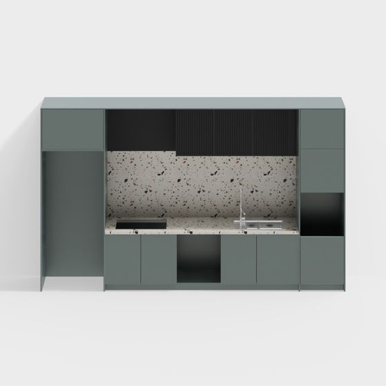 Urban Living Cabinet 3D model