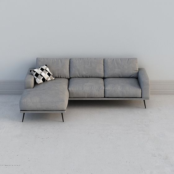 Urban Comfort 3D Model Sofa
