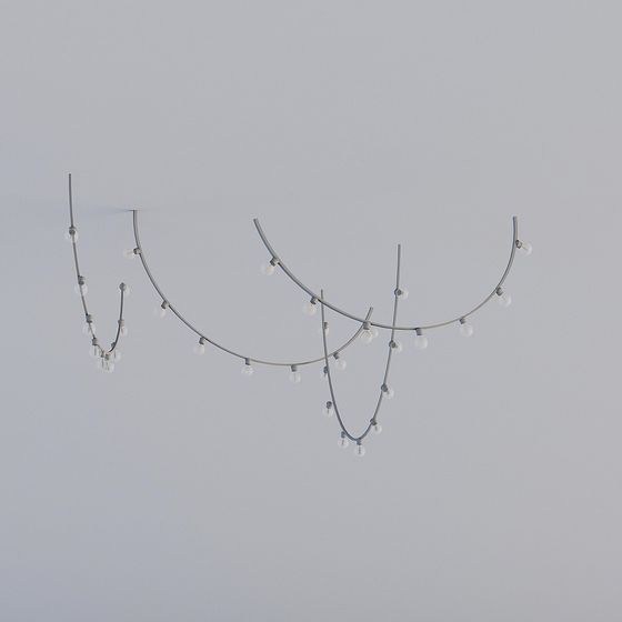 Twilight Lights Low-Poly Lamp 3D model