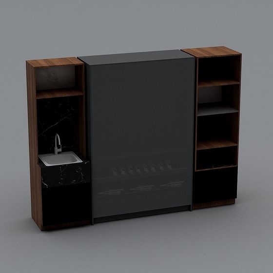 Urban Kitchen 3D model