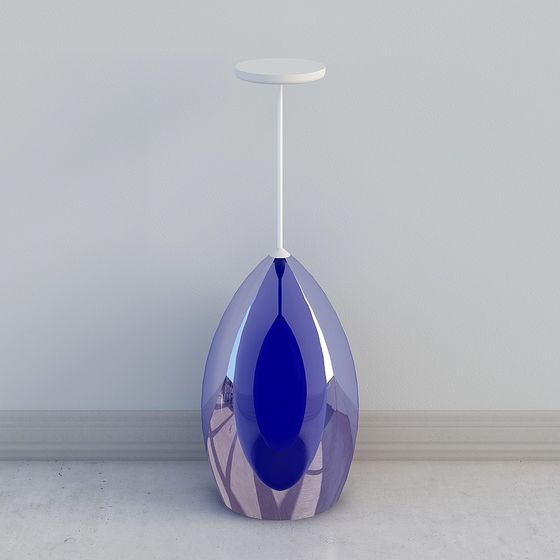 Iridescent Vase 3D model for Modern Designs