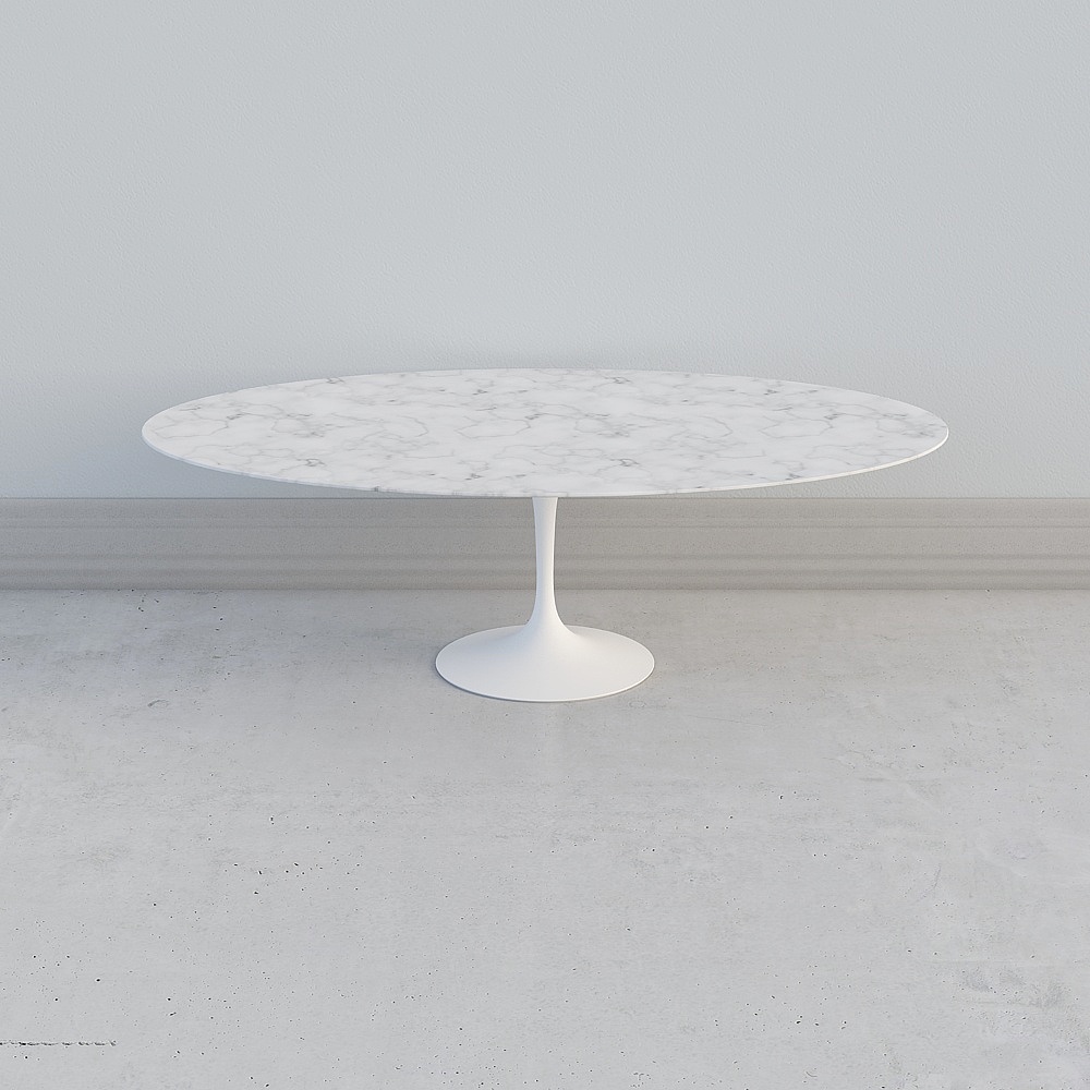 Tavolo da Pranzo Tulip Saarinen 96in. Ovale