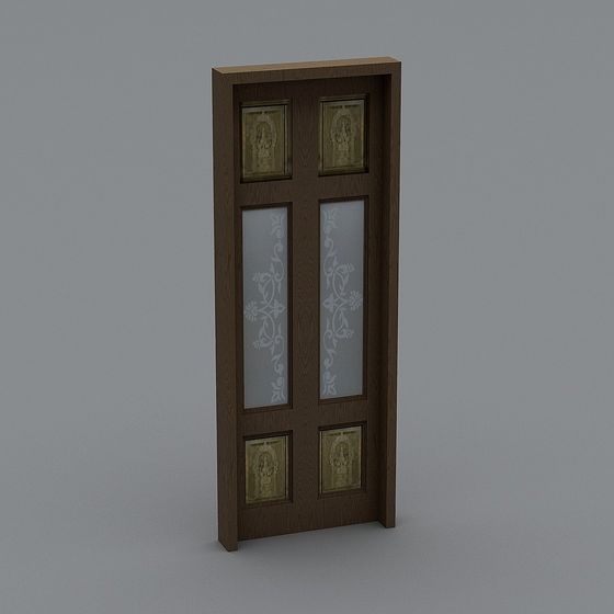 Vintage Door 3D model
