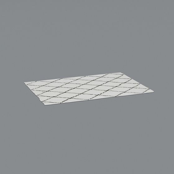 Lattice Rug 3D model for Creative Designs