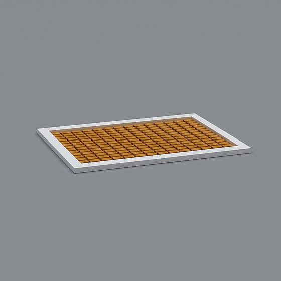 Gold Vault 3D Model for Modern Design