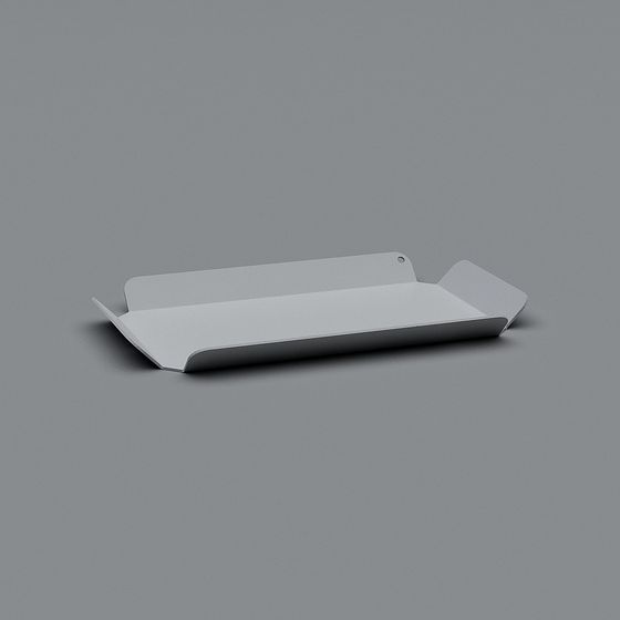 Stylish Minimalist Tray 3D model for Various Projects