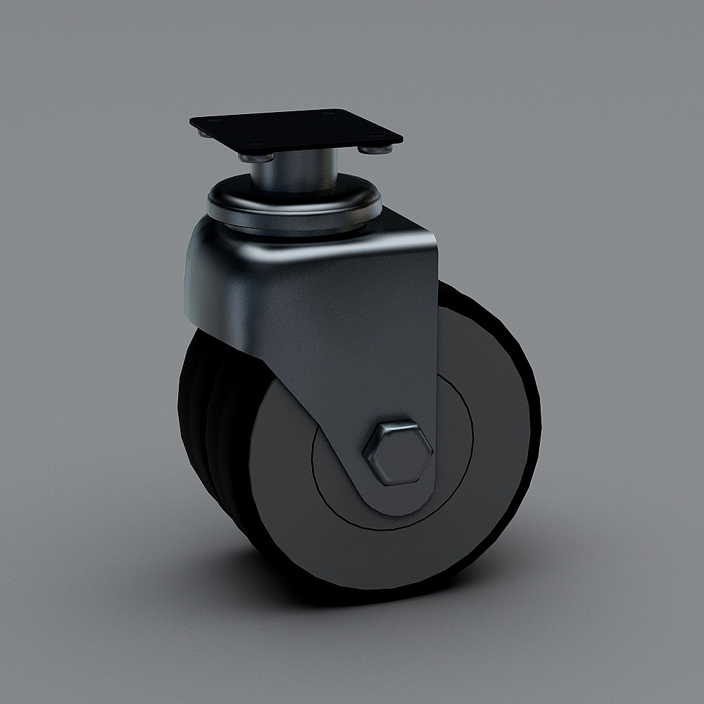 Industrial Pulley 3D model with High Detail