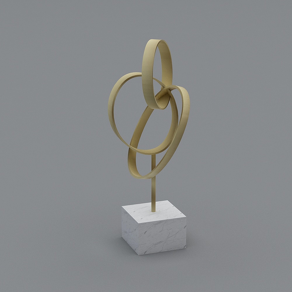 CB2_Standing+Infinity+Brass+Knot+Sculpture