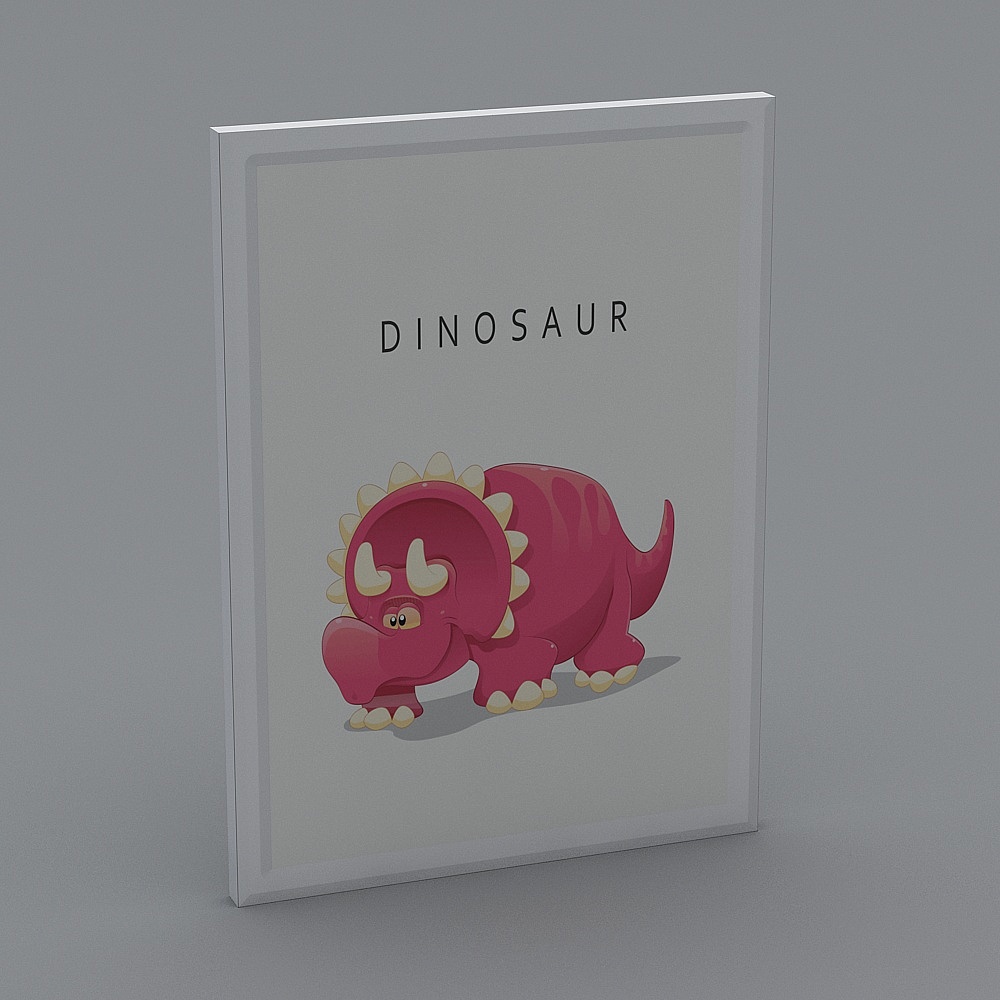 Cute Dino 3D model