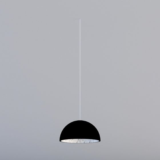 Stylish Pendant Lamp 3D model for Modern Interiors
