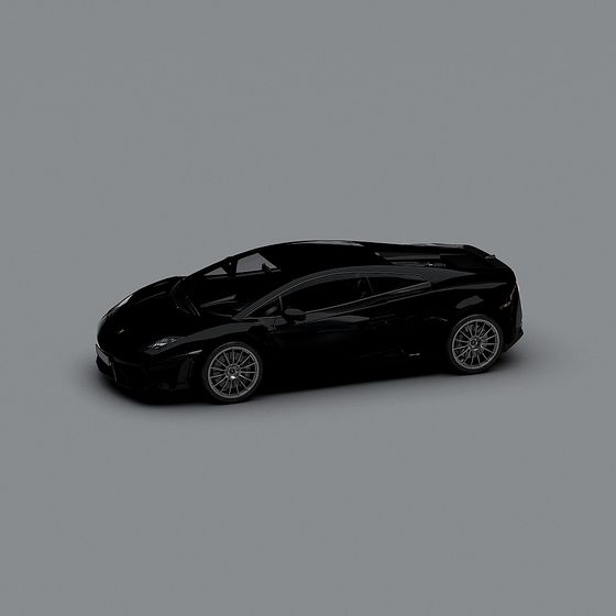 Sleek Lamborghini Sports Car 3D model