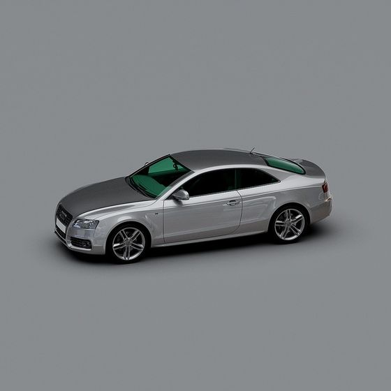 Audi A5 Coupe 3D model for Modern Design